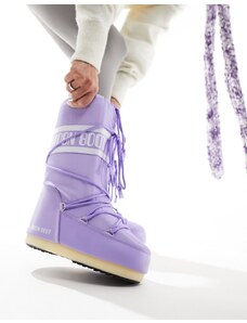 Moon Boot - Stivali da neve alla caviglia lilla-Viola