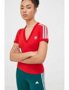 adidas Originals t-shirt donna colore rosso IR8116