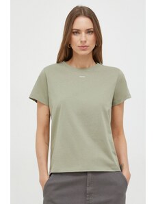 Pinko t-shirt in cotone donna colore verde