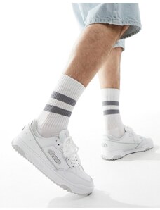 ellesse - Ls987 - Sneakers bianche e grigio chiaro con suola cupsole-Multicolore