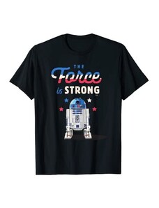 Star Wars R2-D2 The Force is Strong Americana Maglietta