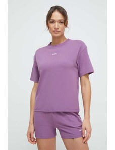 HUGO maglietta lounge colore violetto