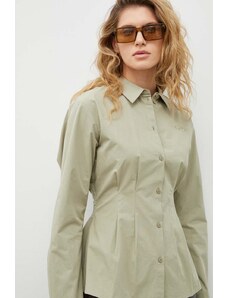Résumé camicia in cotone donna colore verde