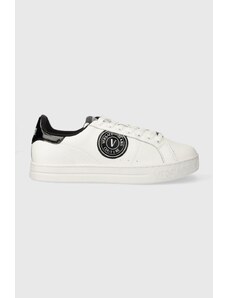 Versace Jeans Couture sneakers in pelle Court 88 colore bianco 76YA3SK1 ZPA59 L02