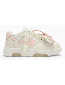 Off-White Sneakers Out Of Office bianco panna/rosa