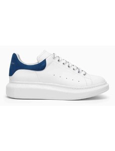 Alexander McQueen Sneaker Oversize bianca/blu