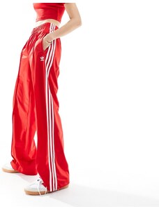 adidas Originals - Firebird - Pantaloni sportivi rossi-Rosso