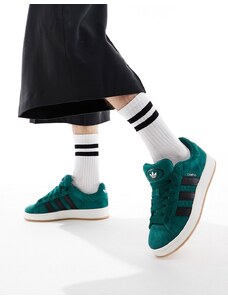 adidas Originals - Campus 00s - Sneakers verdi con suola in gomma-Verde