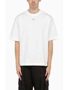 Off-White T-shirt bianca Skate con logo Off