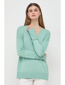 Boss Orange maglione donna colore verde