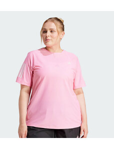 adidas performance adidas Running Plus - Own The Run - T-shirt rosa