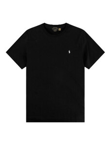 T-shirt nera cav. 844756 ralph lauren l