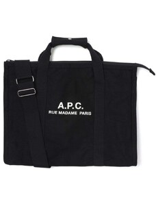 A.P.C. borsa shopping nera