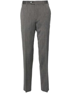 Corneliani Pantalone grigio a righe