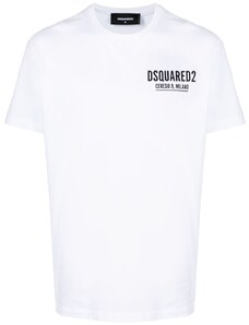 Dsquared2 t-shirt bianca logotype