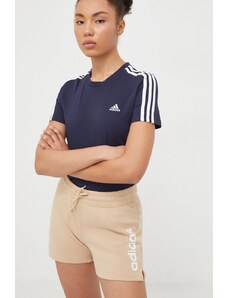 adidas t-shirt in cotone donna colore blu navy IM2791