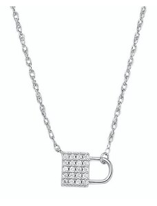 Fossil collana d'argento