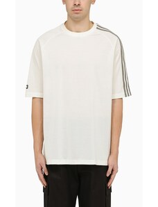 adidas Y-3 T-shirt girocollo bianca con logo