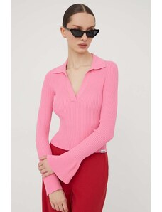 HUGO maglione donna colore rosa