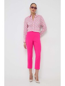 Pinko pantaloni donna colore rosa