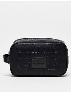 Valentino Bags Valentino - Patrik - Beauty-case nero con monogramma