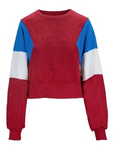 HAPPINESS S10/9088 Sweatshirt-S Rosso, Bianco, Azzurro Cotone