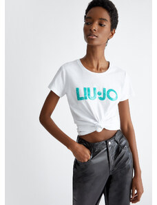LIUJO Liu Jo T-shirt Con Logo E Applicazioni
