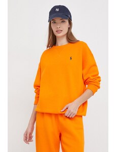 Polo Ralph Lauren felpa donna colore arancione