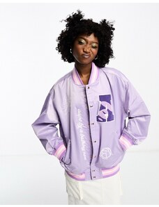 AAPE By A Bathing Ape - Giacca college viola