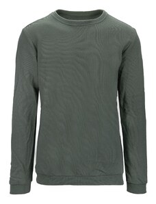 HAPPINESS S14/6721 Sweatshirt-L Verde Cotone