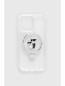 Karl Lagerfeld custodia per telefono iPhone 13 Pro / 13 6.1" colore trasparente