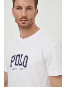 Polo Ralph Lauren t-shirt in cotone uomo colore bianco