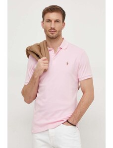 Polo Ralph Lauren polo in cotone colore rosa
