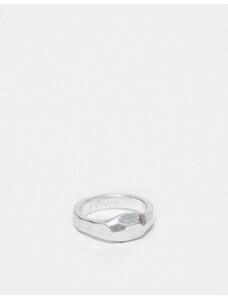 Icon Brand - Vesuvius - Anello con sigillo color argento