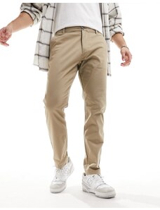 Selected Homme - Bill - Chino slim color panna-Bianco