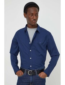 Levi's camicia uomo colore blu navy