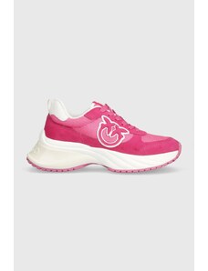 Pinko sneakers SS0029 P029 N17 colore rosa Ariel 04