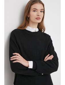 United Colors of Benetton maglione in misto lana donna colore nero