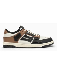 AMIRI Sneaker Skeltop Low nera/marrone