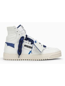 Off-White Sneaker alta Off Court 3.0 bianca/blu navy