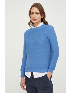 Weekend Max Mara maglione in cotone colore blu
