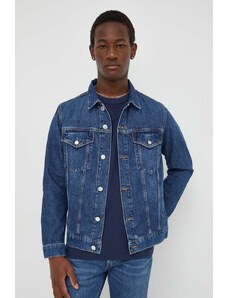 Marc O'Polo giacca di jeans uomo colore blu navy