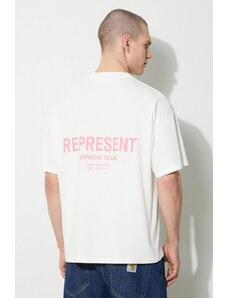 Represent t-shirt in cotone Owners Club uomo colore bianco OCM409.417