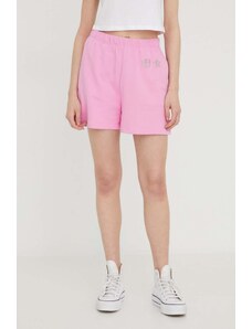 Chiara Ferragni pantaloncini donna colore rosa con applicazione