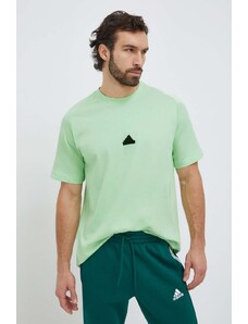 adidas t-shirt Z.N.E uomo colore verde IR5227