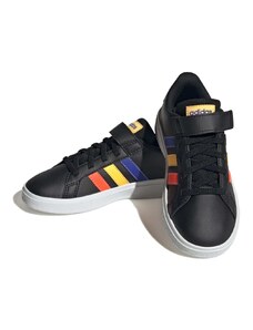 Sneakers nere da bambino con dettagli multicolore adidas Grand Court 2.0 EL K