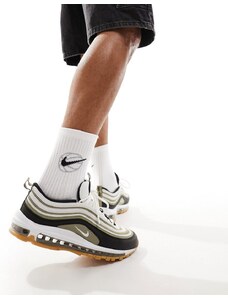 Nike - Air Max 97 - Sneakers color pietra e nere-Neutro