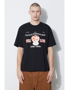 Icecream Billionaire Boys Club t-shirt in cotone Special Flavour uomo colore nero IC24134