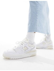 New Balance - 550 - Sneakers bianche e beige-Bianco
