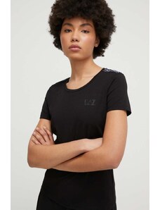 EA7 Emporio Armani t-shirt donna colore nero